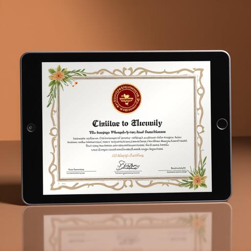 Certificación culinaria digital